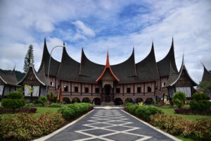 Roofs around the world, west sumatra indonesia