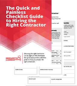 Checklist Guide to Hiring the Right Contractor