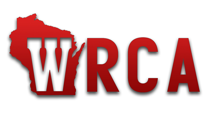 WRCA logo in red